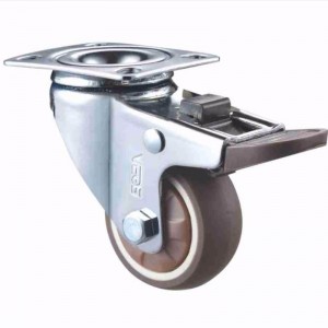 Cubierta de cromo liviano con llanta blanda, rueda TPR