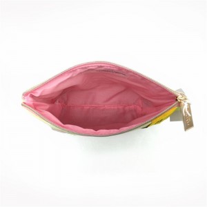 bolsa de cosméticos de algodón