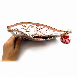 bolsa de cosméticos paillette