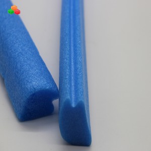 Promoción de alta calidad duradera a prueba de golpes epe espuma mesa \/ escritorio borde protectores de esquina diseño forma mueble protector de borde