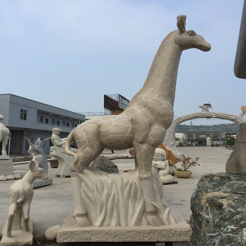 Jirafa Cisne Pez Tallas y esculturas de piedra Natural Puro trabajo hecho a mano Obra de arte
