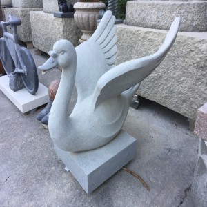 Jirafa Cisne Pez Tallas y esculturas de piedra Natural Puro trabajo hecho a mano Obra de arte