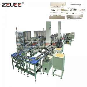 Accesorios para ventanas y puertas caja de seguridad máquina de ensamblaje automático