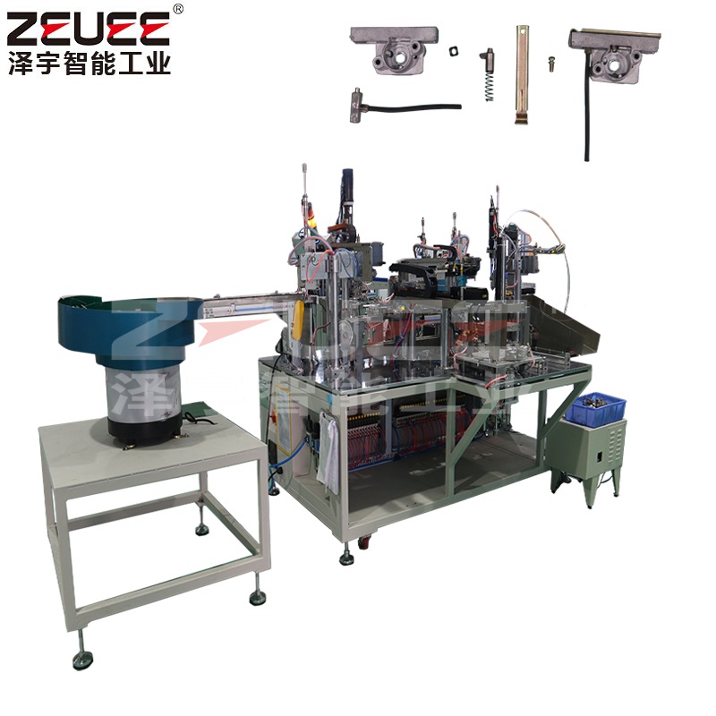 Máquina de ensamblaje autoamática de encendedor de llama