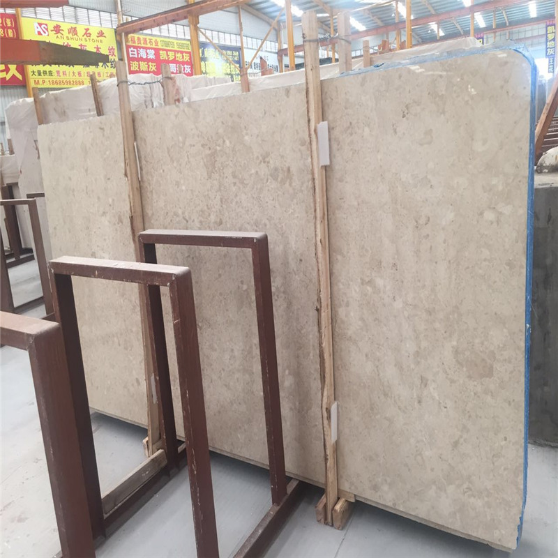 Losas de mármol beige clásico de Persia