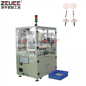Máquina de inserción automática de piñón y engranaje de eje