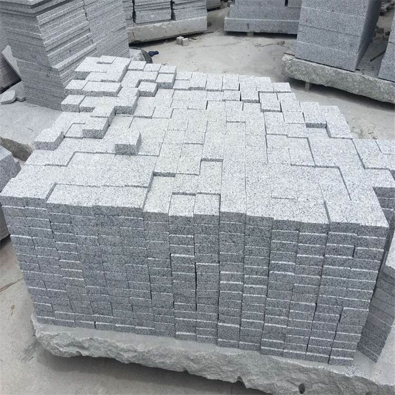 Adoquín de granito de cristal bianco G603