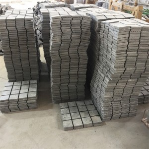 Adoquín de granito de cristal bianco G603