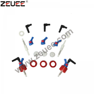 Equipo de montaje automático de boquillas de gatillo de botella de plástico médico