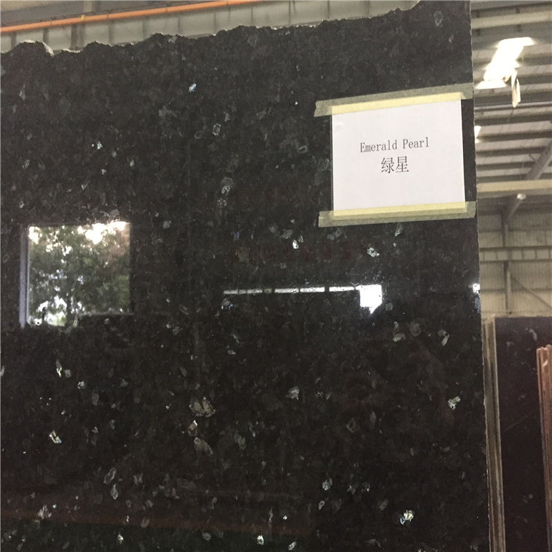 Labrador Verde Emerald Pearl Granite Slab