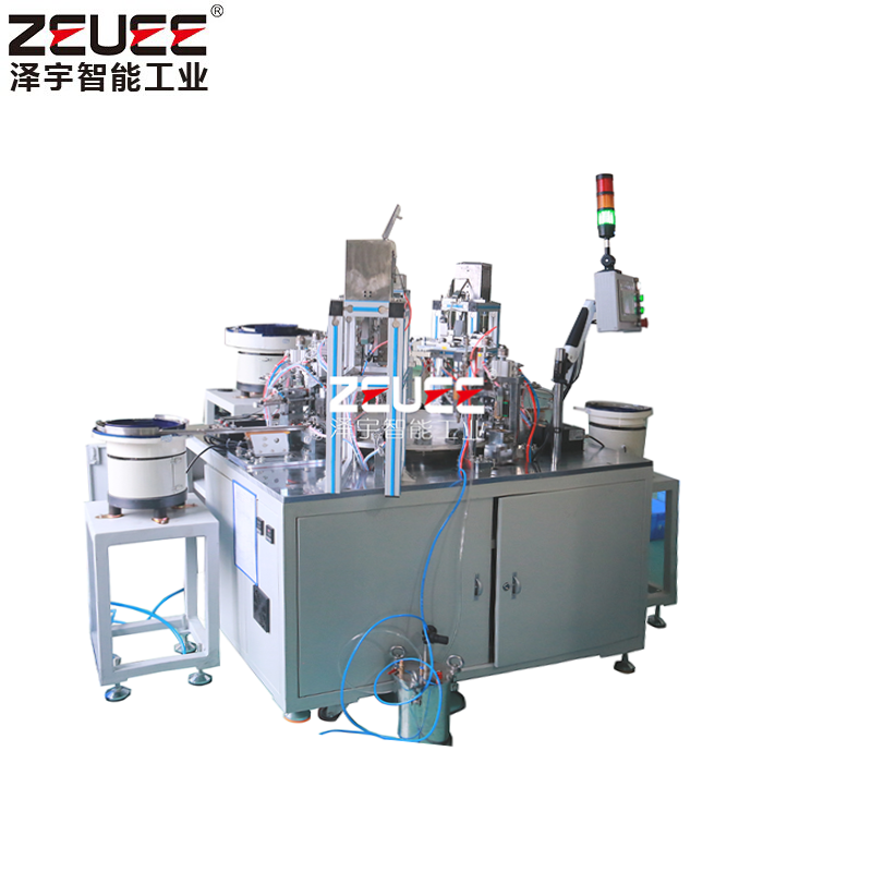 Máquina de montaje automático de válvula de piezas de plástico