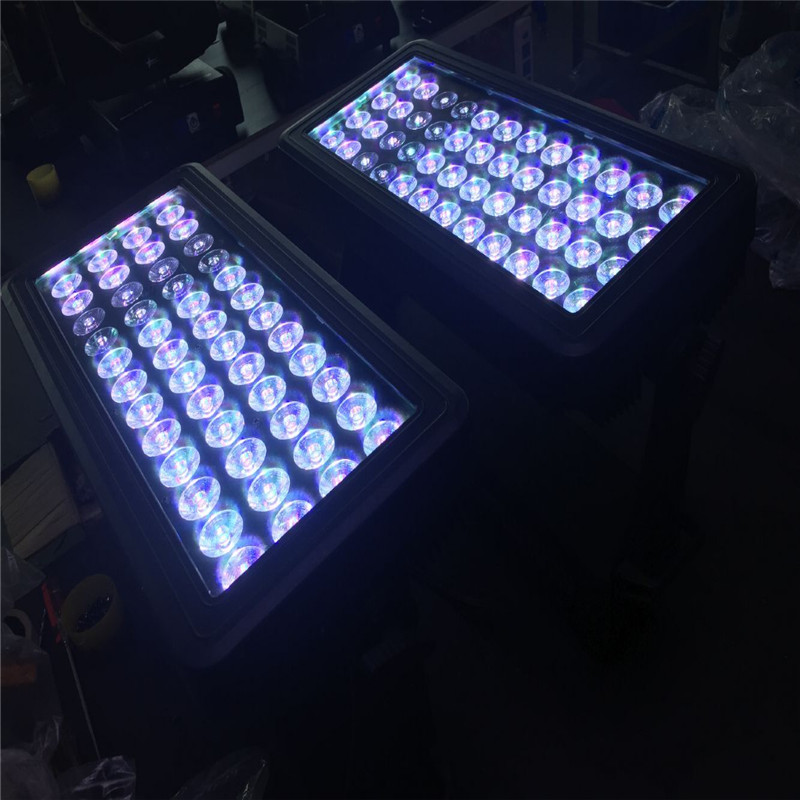 6efectos 48PCS12W RGBW LED DMX STROBE INUNDACIÓN LAVADO LUZ A PRUEBA DE AGUA