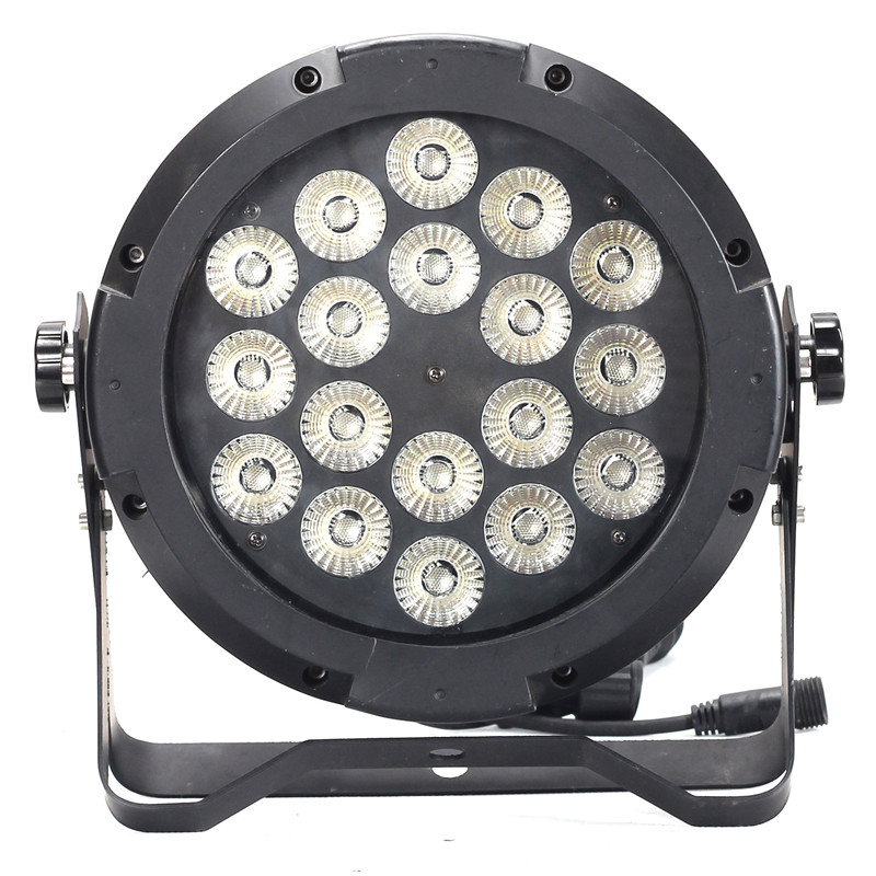 18 * 12w RGBW 4in1 luz par impermeable