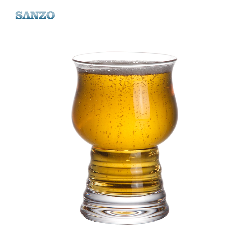 Vaso de cerveza Sanzo 6 oz Vaso de cerveza impreso personalizado Vaso de cerveza octágono