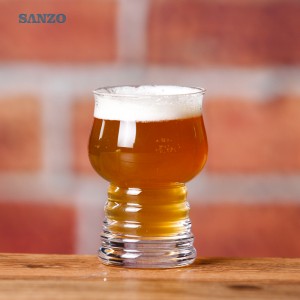 Vaso de cerveza Sanzo 6 oz Vaso de cerveza impreso personalizado Vaso de cerveza octágono