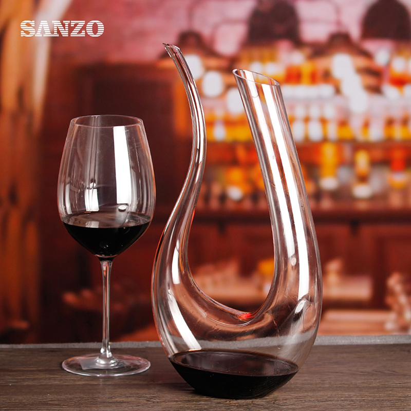 Sanzo Custom Glassware Manufacturer jarra de cristal de vidrio