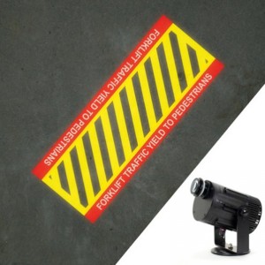 Patrón personalizado de proyector de letrero virtual de 80 W con zoom manual