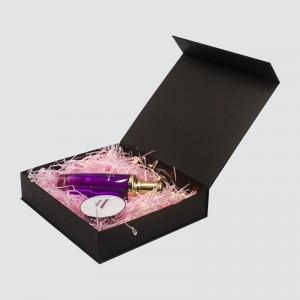 Caja de regalo personalizada de gama alta de perfume clásico y cuidado de la piel Caja de regalo de arte