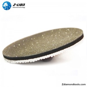 ZL-123ER Almohadillas de pulido electrochapadas de vidrio Roloc de 2 pulgadas