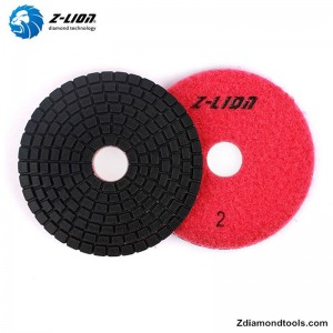 ZL-123A Almohadillas de pulido de resina de diamante húmeda para piedra