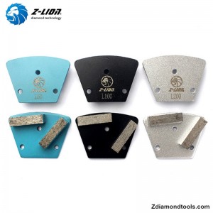 Disco de pulido de hormigón ZL-16L almohadilla de pulido de unión de metal