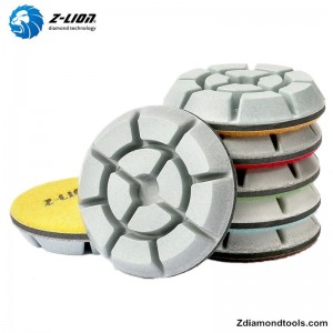 ZL-16KW Almohadillas para pulir pisos de concreto de resina seca