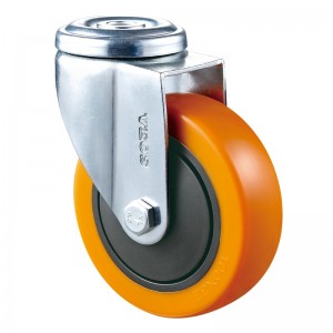 Servicio mediano: carcasa cromada con rueda amarilla Diamand TPE