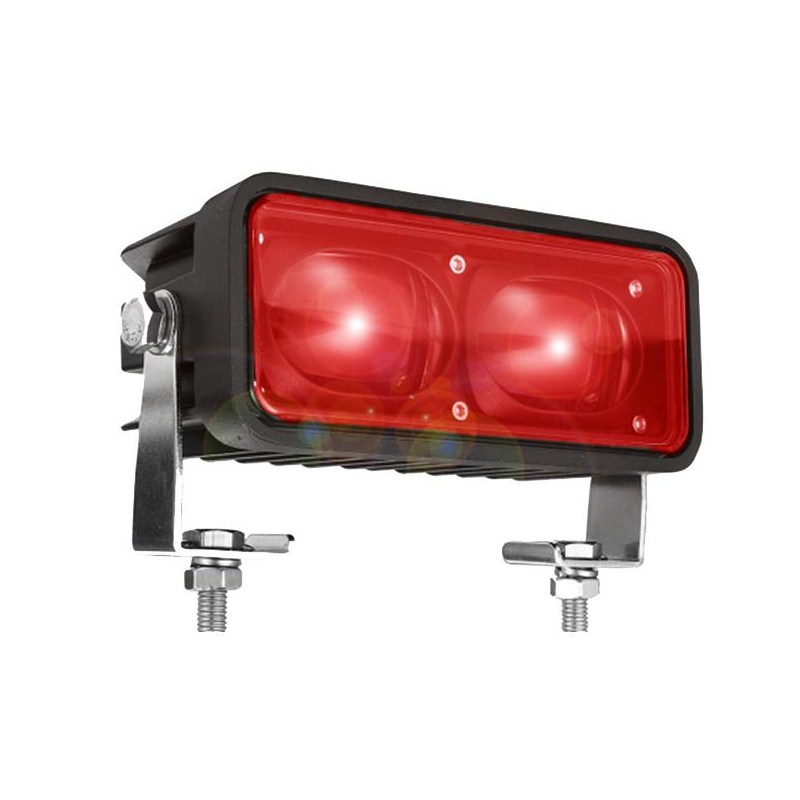 Apilador eléctrico Luz de seguridad de advertencia Luz de zona roja LED