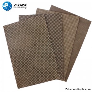 ZL-35A hojas de pulido de diamante electrochapado para piedra