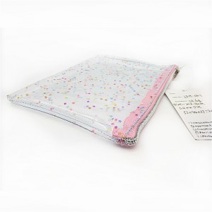 Bolsas de maquillaje PVC con barriles de flash.