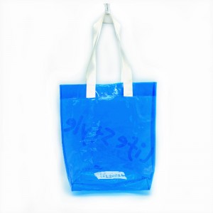 bolso de compras del pvc de Bule