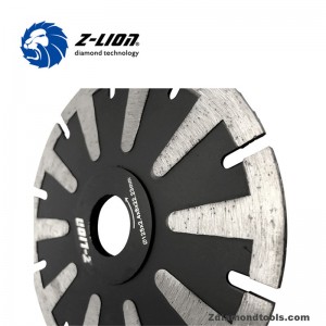 ZL-HB05 T segmento mejor cuchilla de diamante para granito con anillo reforzado