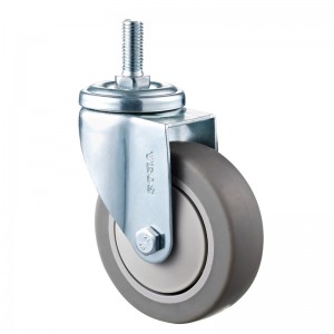 Servicio mediano - Carcasa cromada con rueda Diamand TPE gris01