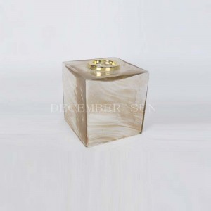 accesorios de baño de vidrio con bomba de metal