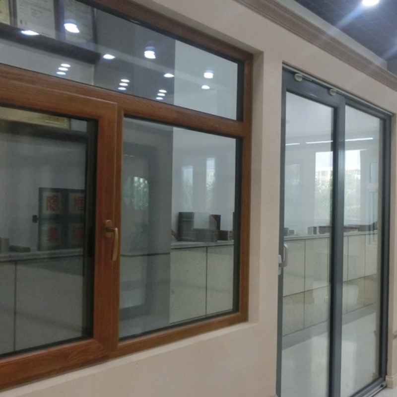 tanzania 3 pistas color champán vidrio precio fijo de aluminio ventana corredera filipinas para ventanas y puertas