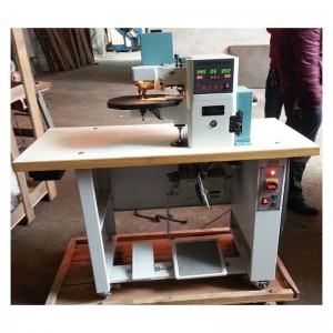 Zapatero de cuero automático de cementación pegado borde máquina plegadora china