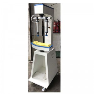 máquina de marcado de suela de calzado deportivo de cuero