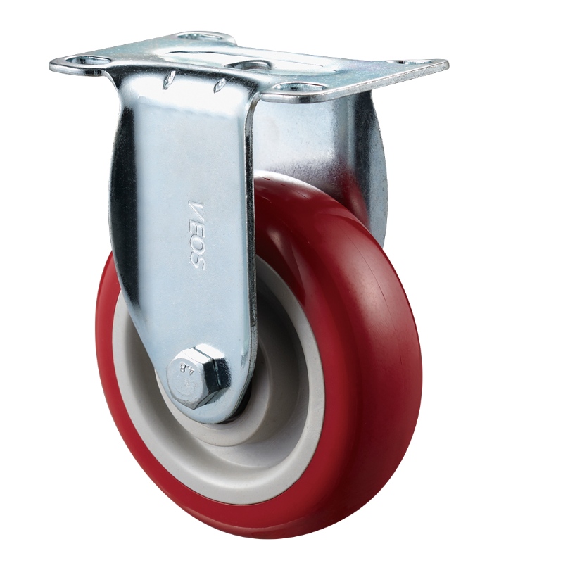 Servicio mediano: carcasa cromada con rueda roja2 TPE