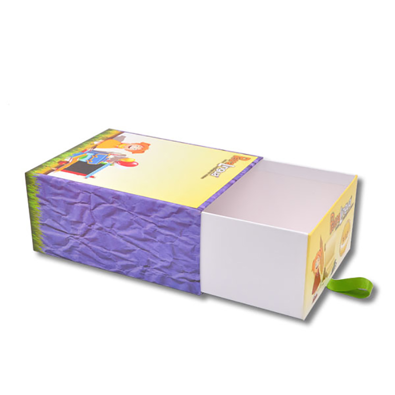 caja de embalaje de regalo de papel personalizado estilo cajón