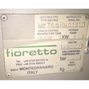 zapatero Fioretto botas pierna planchadora