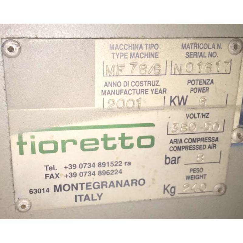 zapatero Fioretto botas pierna planchadora