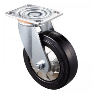 Trabajo pesado: carcasa cromada con rueda Black4 TPE