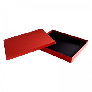 Caja de regalo de bufanda de seda de ropa de caja personalizada multicolor