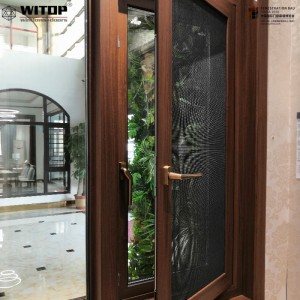 Ventana mosquitera de aluminio