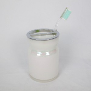 Conjunto de baño de cristal lustre brillante