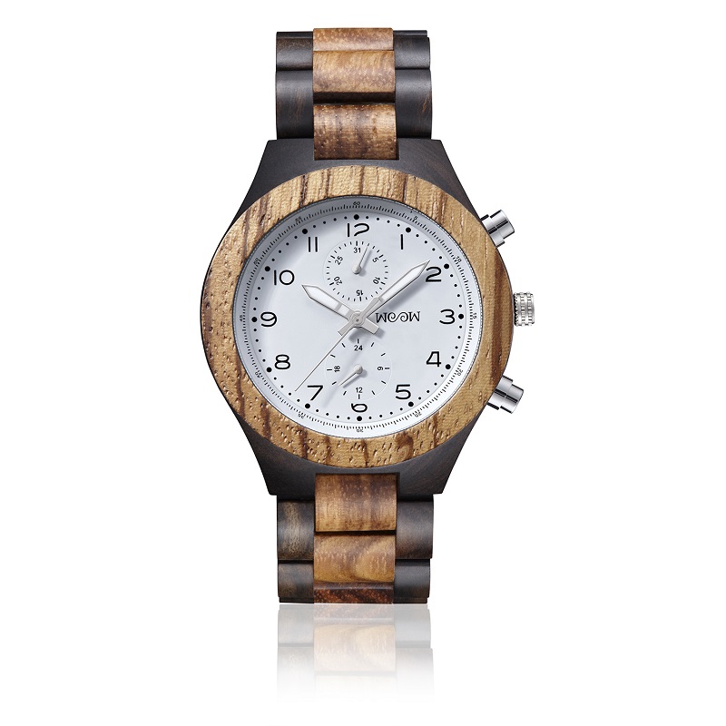 Reloj de madera especial hecho a mano 100% natural