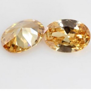 Plata de ley 925 champagnly cristal sintético colgante de piedras preciosas collar de mujer