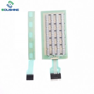 Diagrama de circuito de interruptor de membrana capacitivo personalizado OEM