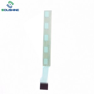 Diagrama de circuito de interruptor de membrana capacitivo personalizado OEM