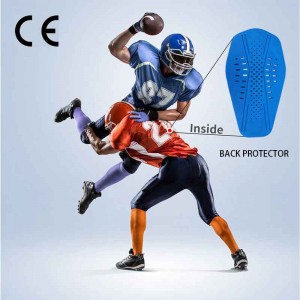 Extremidad Sport Impact Absorbed Jacket Back Protector Insert Pad con certificado CE (ACF)